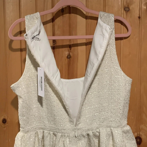 New REFORMATION Aliana tweed dress - Picture 11 of 11